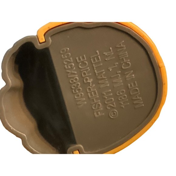 Fisher-Price Imaginext Yellow Green Stegosaurus Dinosaur 2011 Mattel 14.5" Long - Picture 11 of 16